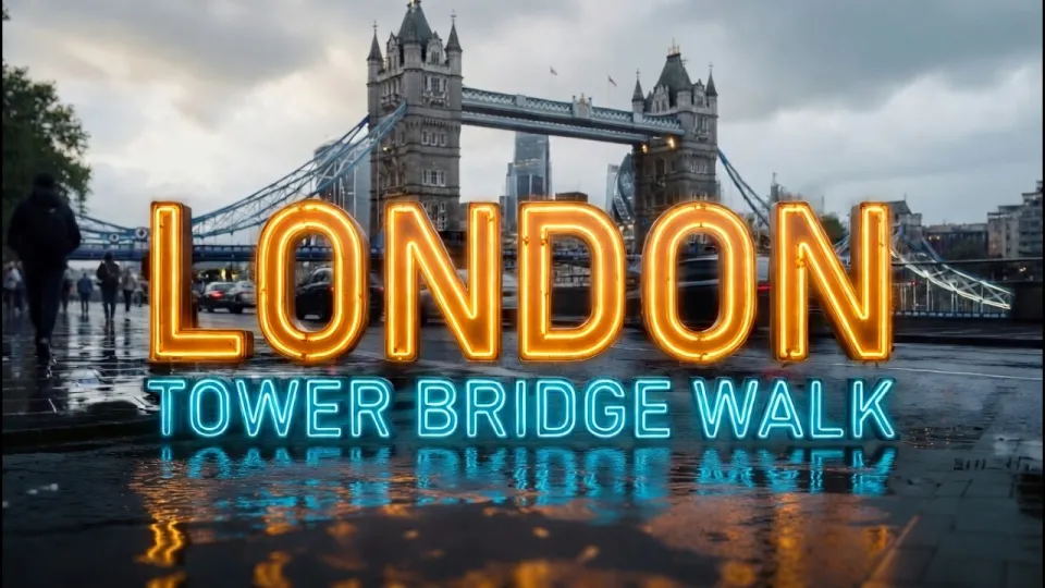 Walking Tour London from St Paul’s to Tower Bridge